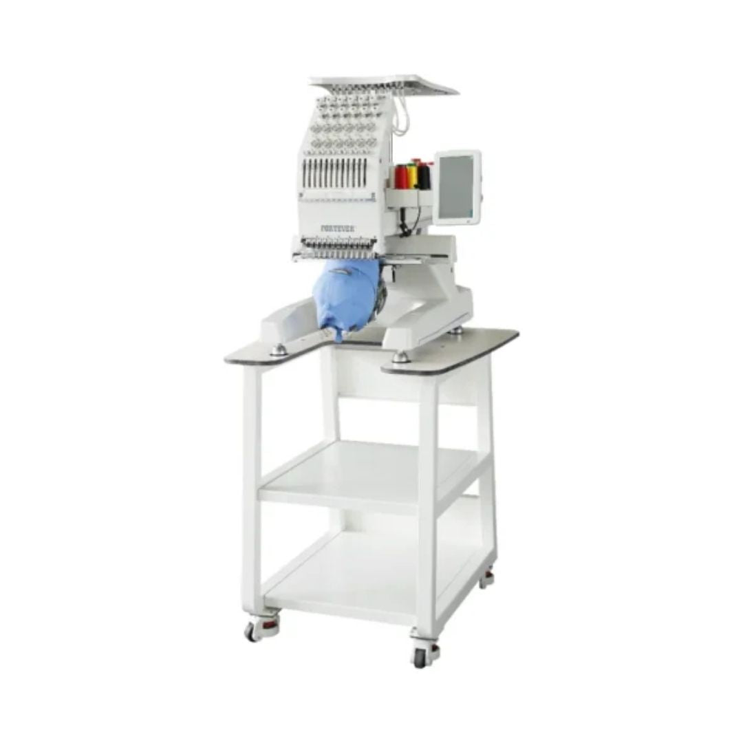 Fortever HALO-100 - Single Head Commercial Embroidery Machine - Industrial