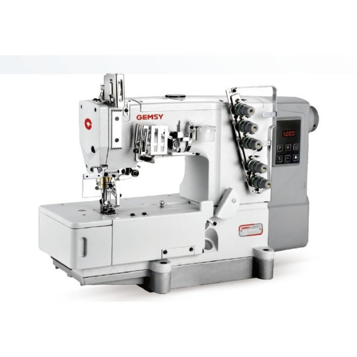Gemsy 5501AE-02DN - Industrial Cover Seam Machine Direct Drive With Binding Attachment