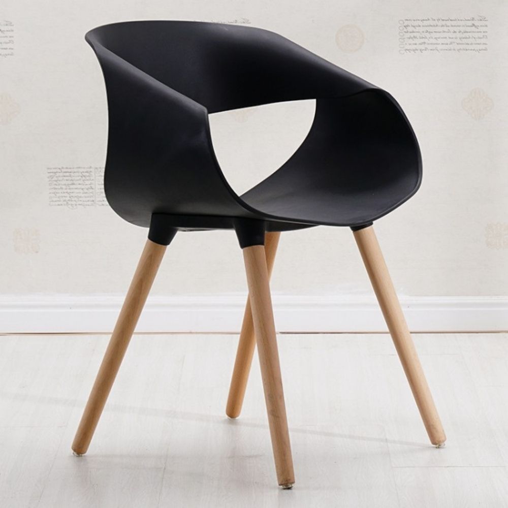 Giselle Wooden Leg Cafe Chair