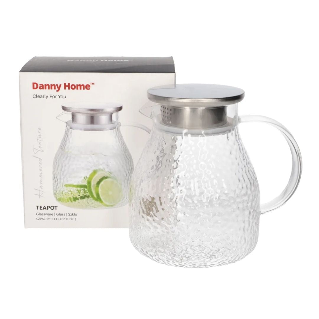 Borosilicate Glass Tea Pot Pitcher – 1.1L
