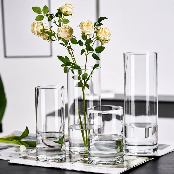 Table Decor - Glass Cylinder Vase