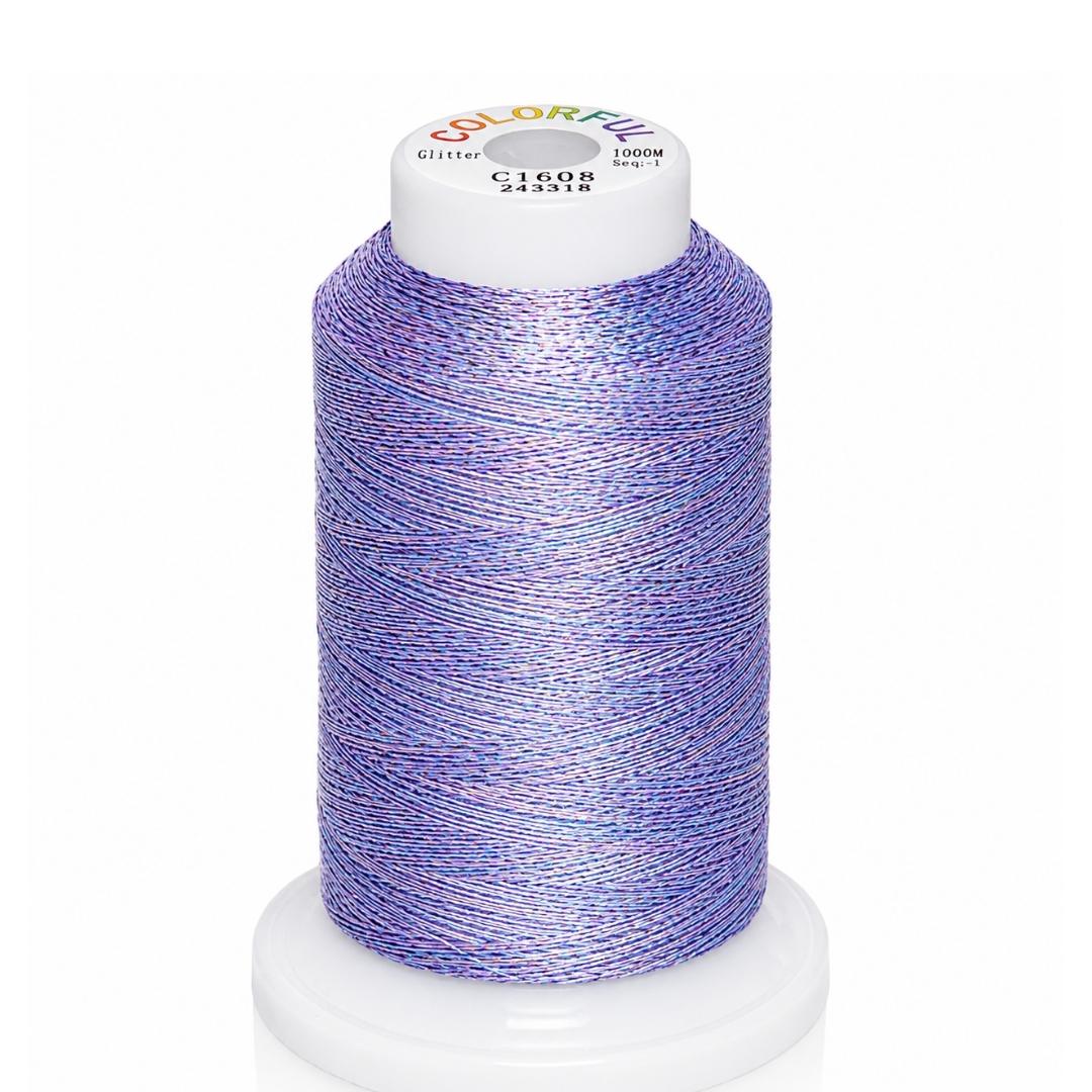 Threads - Colorful Glitter - 1000m