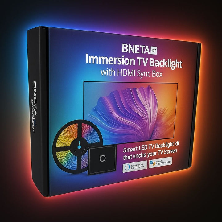 BNETA - IoT Immersion TV Backlight with HDMI Sync Box K90