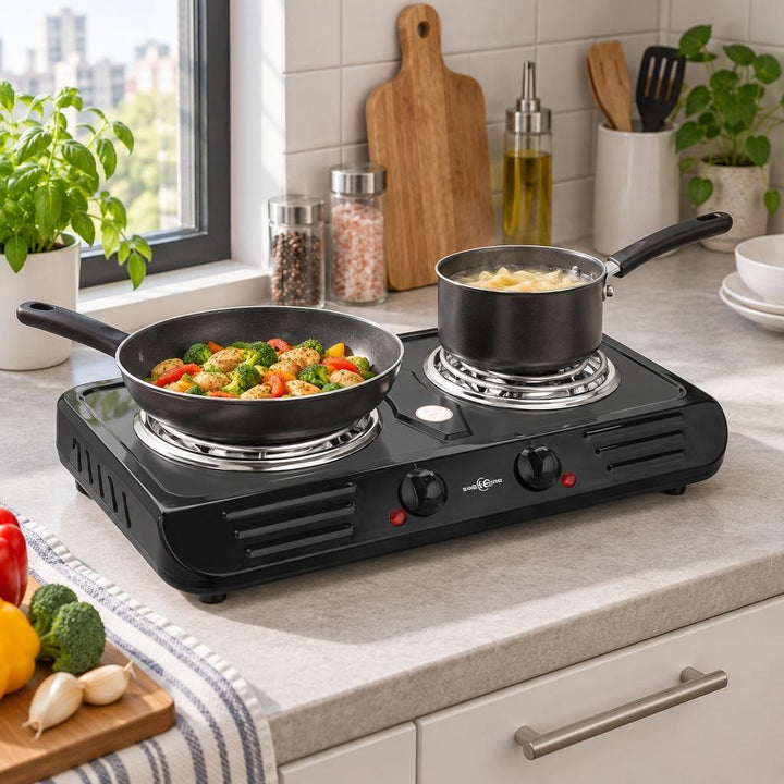 Home Star - Double Plate Electric Stove