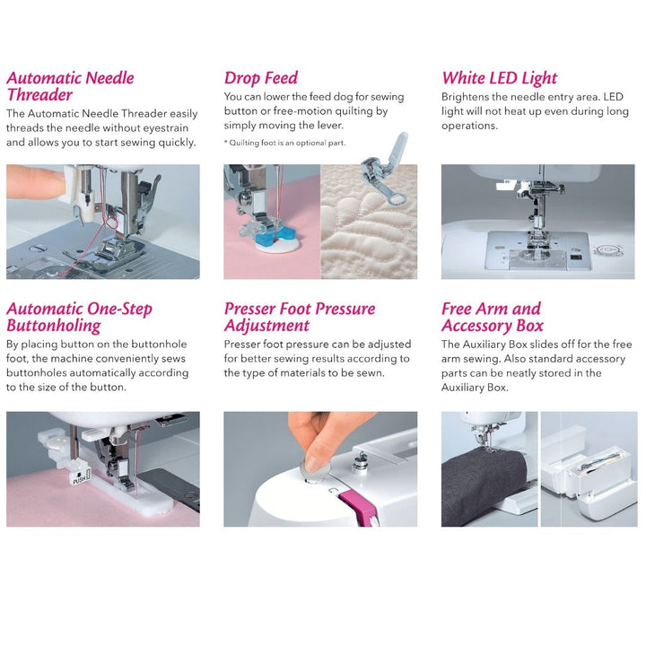 Juki Domestic - JUKI HZL-353ZR-A Domestic Sewing Machine