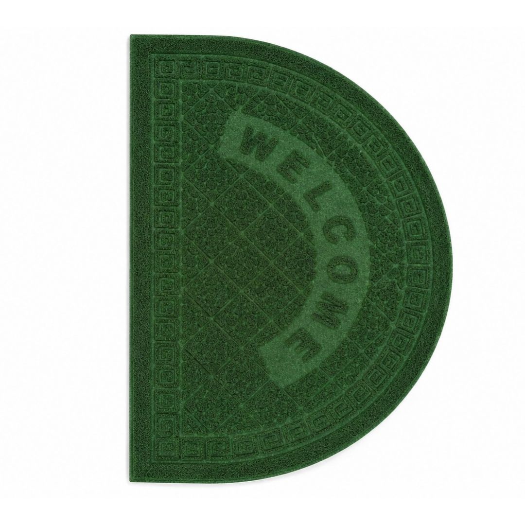 Welcome Door Mat - Half Moon