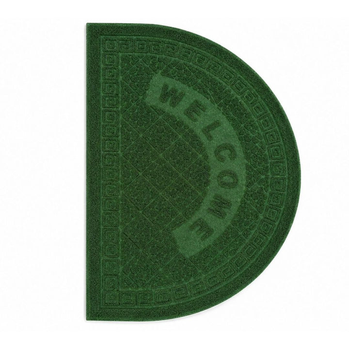 Welcome Door Mat - Half Moon
