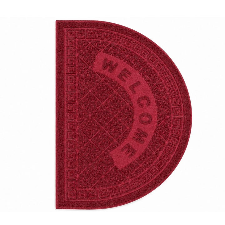 Welcome Door Mat - Half Moon