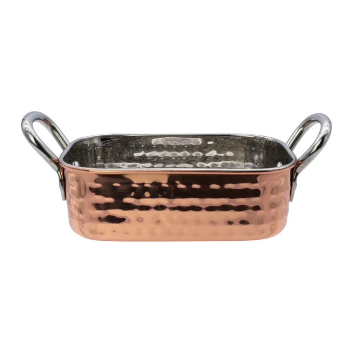 Regent Cookware - Karahi Roaster Rectangle Hammered 340ml