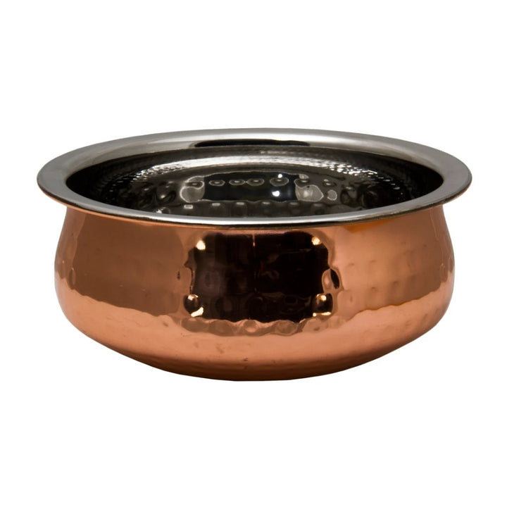 Regent - Handi Bowl S/Steel Copper Hammered 800ml