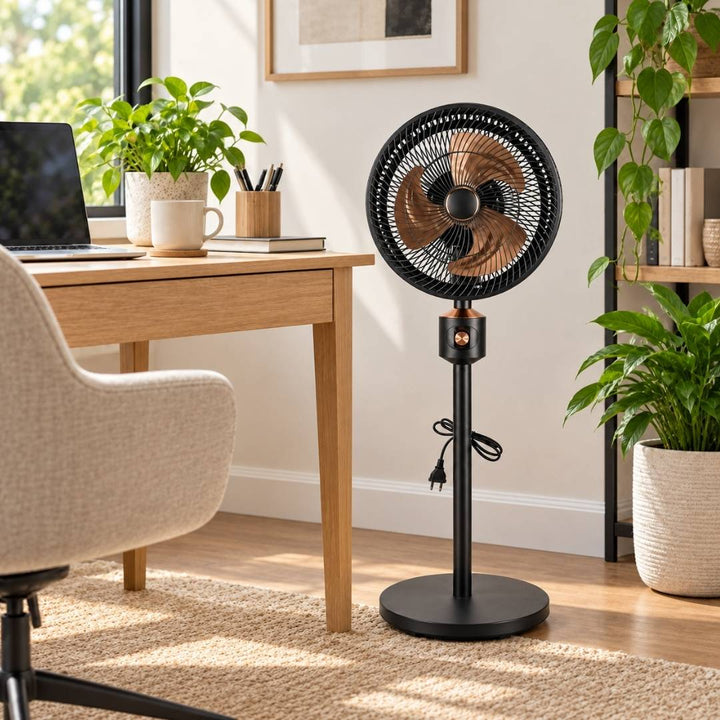 Home Star - 10 Inch Circulation Pedestal Fan - FS25-301
