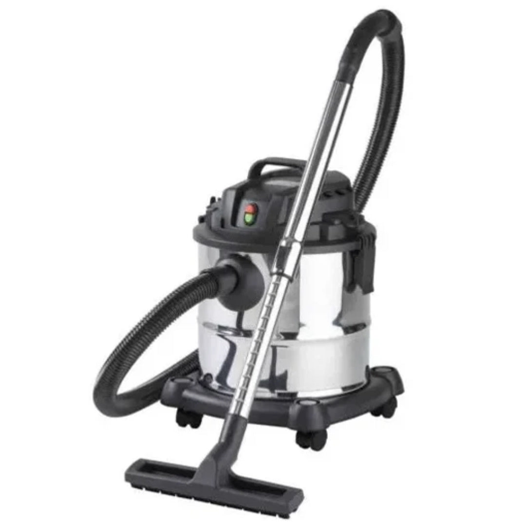 Hoover 1200 Wet & Dry Drum Vacuum - 20L Stainless Steel