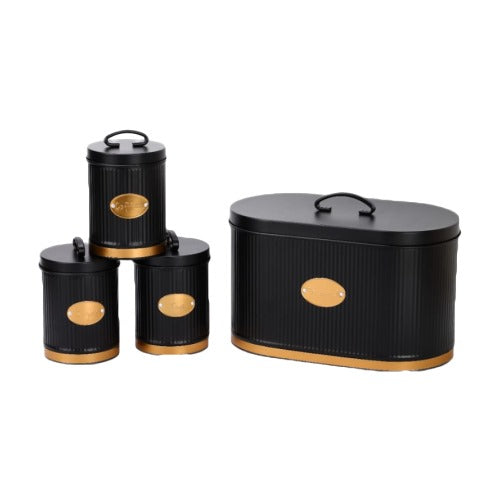 Bread Bin & Canister Set - Venezia