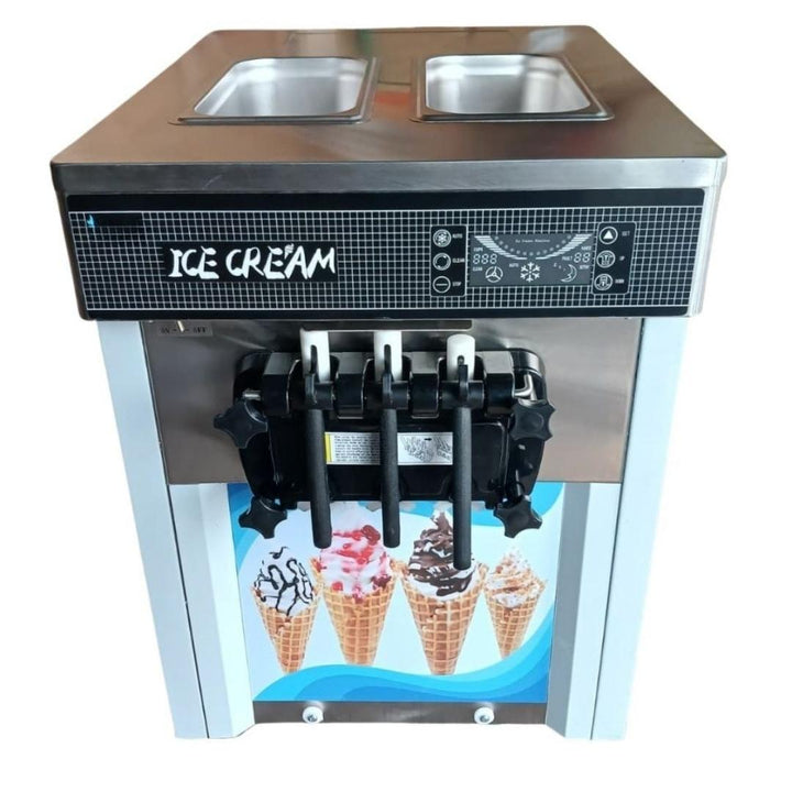 Ice Cream Machine - 2+Mix Flavour - Table Top