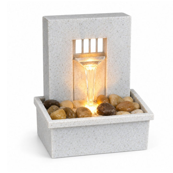 Home Decor - Illuminated Waterfall Showpiece