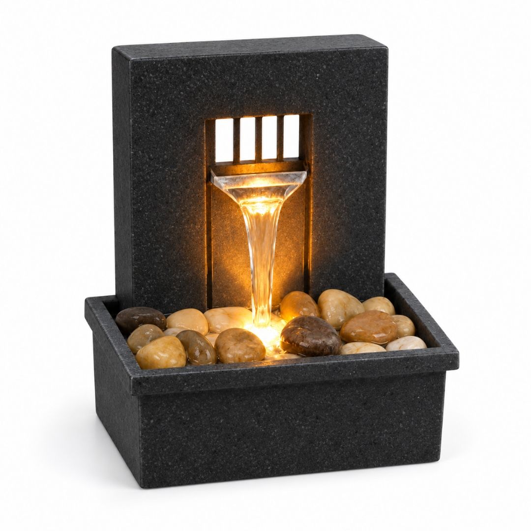 Home Decor - Illuminated Waterfall Showpiece