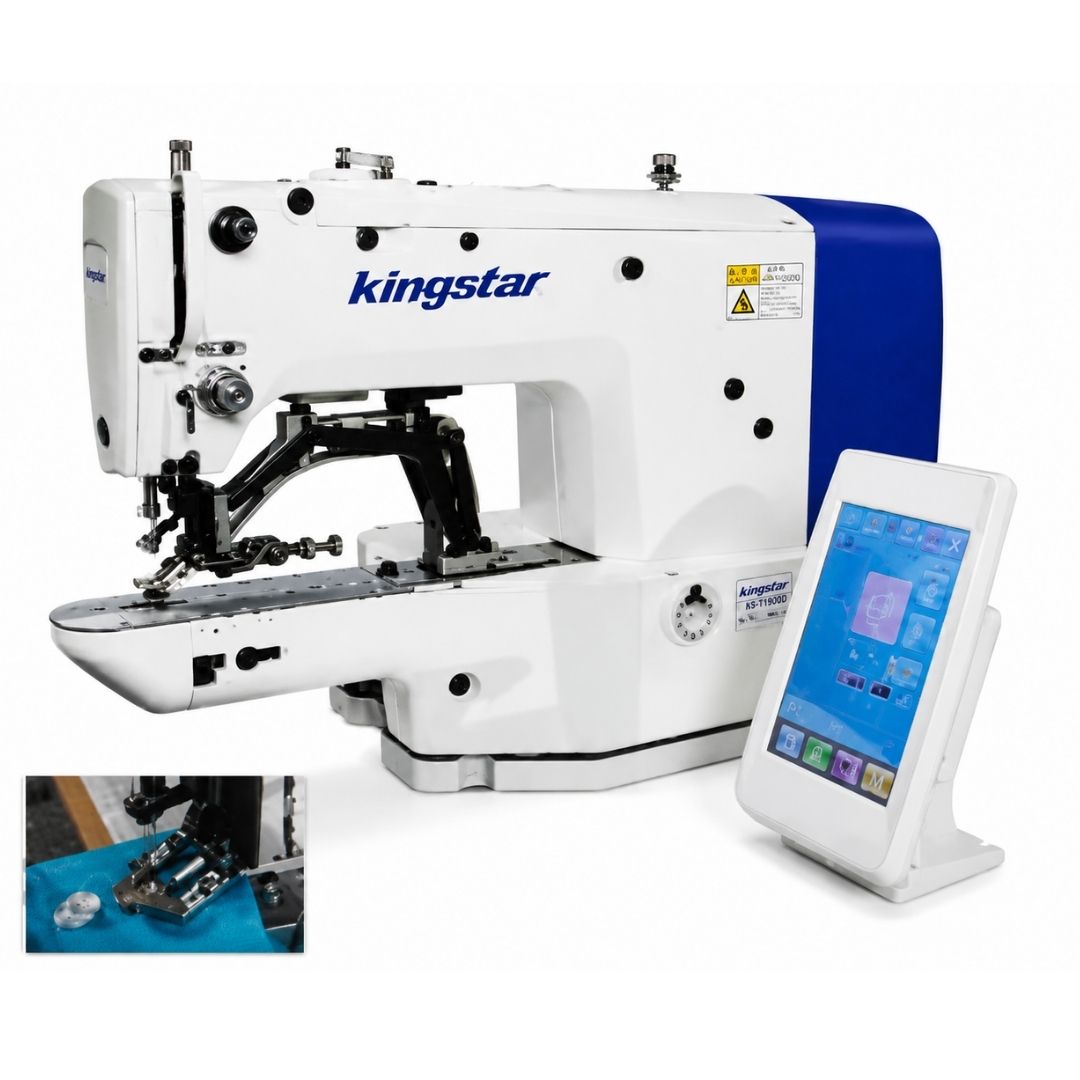 Kingstar KS-430JD - Computerized Direct Drive Bar Tacking Machine - Industrial