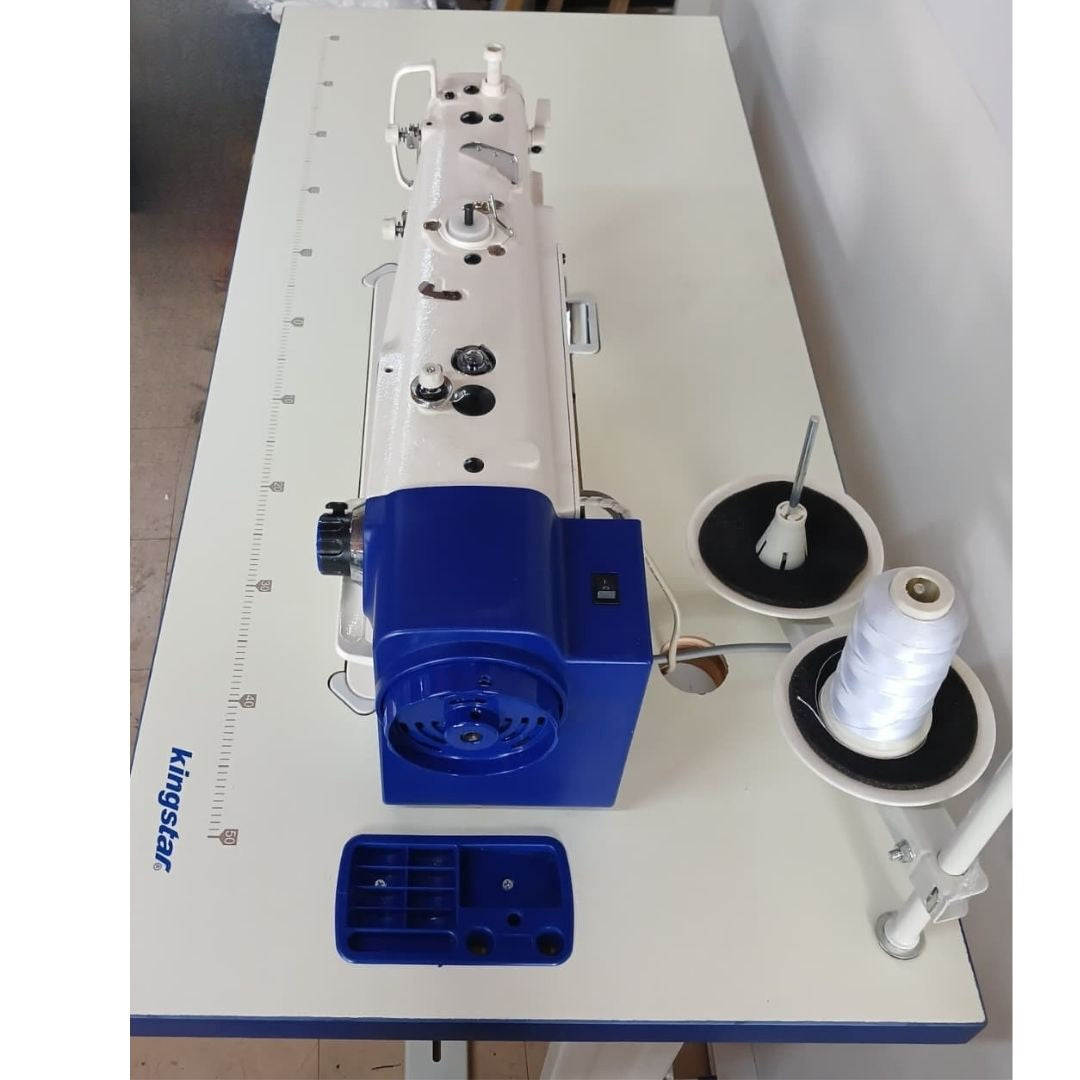 Kingstar KS H5 - Industrial Lock Stitch Direct Drive Sewing Machine + Underbed Trimmer + Underbed Trimmer