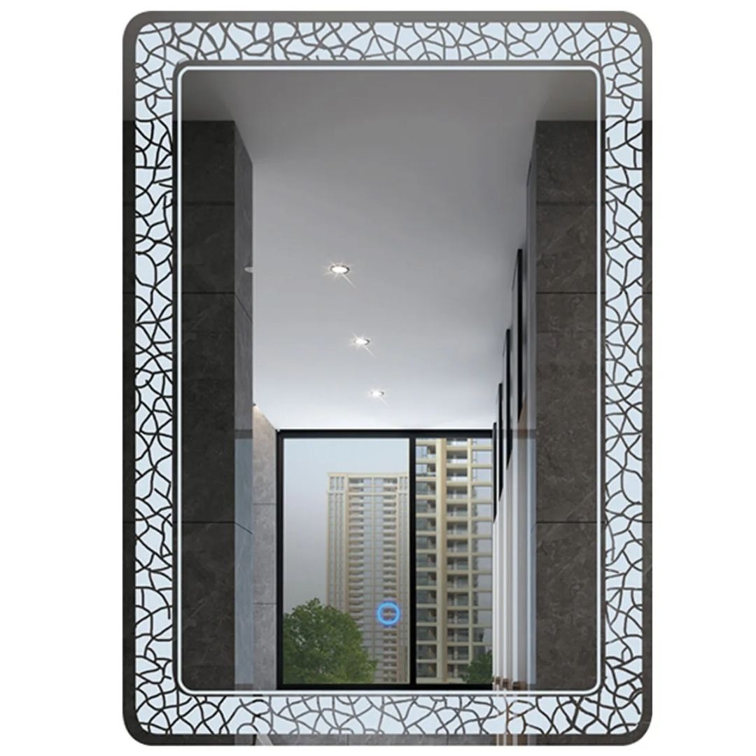LED Rectangular Mirror - Mosaic – Ahmeds Textiles