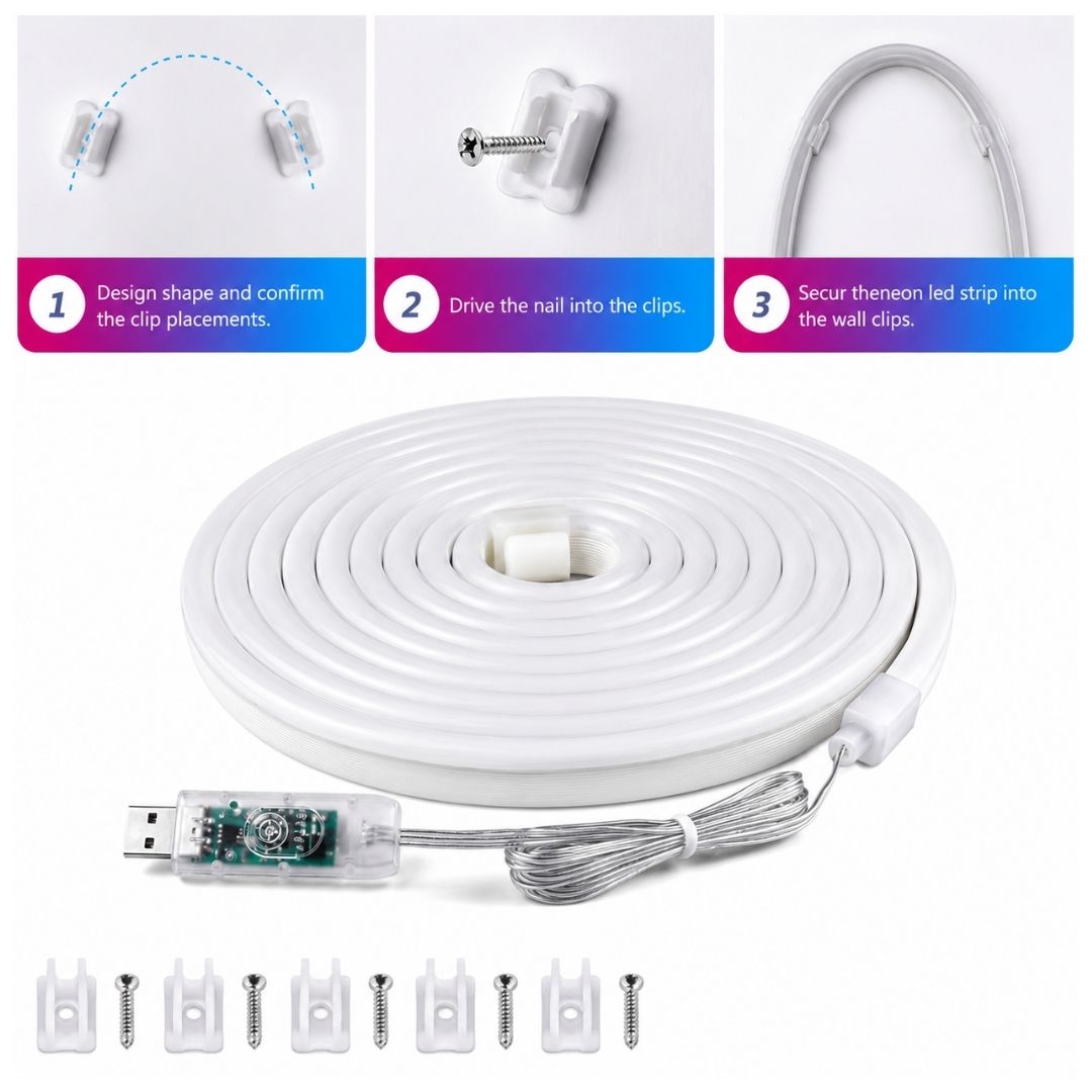 Rope Light - Smart RGB LED Neon - 5m