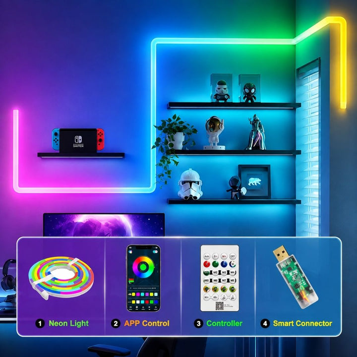Rope Light - Smart RGB LED Neon - 5m