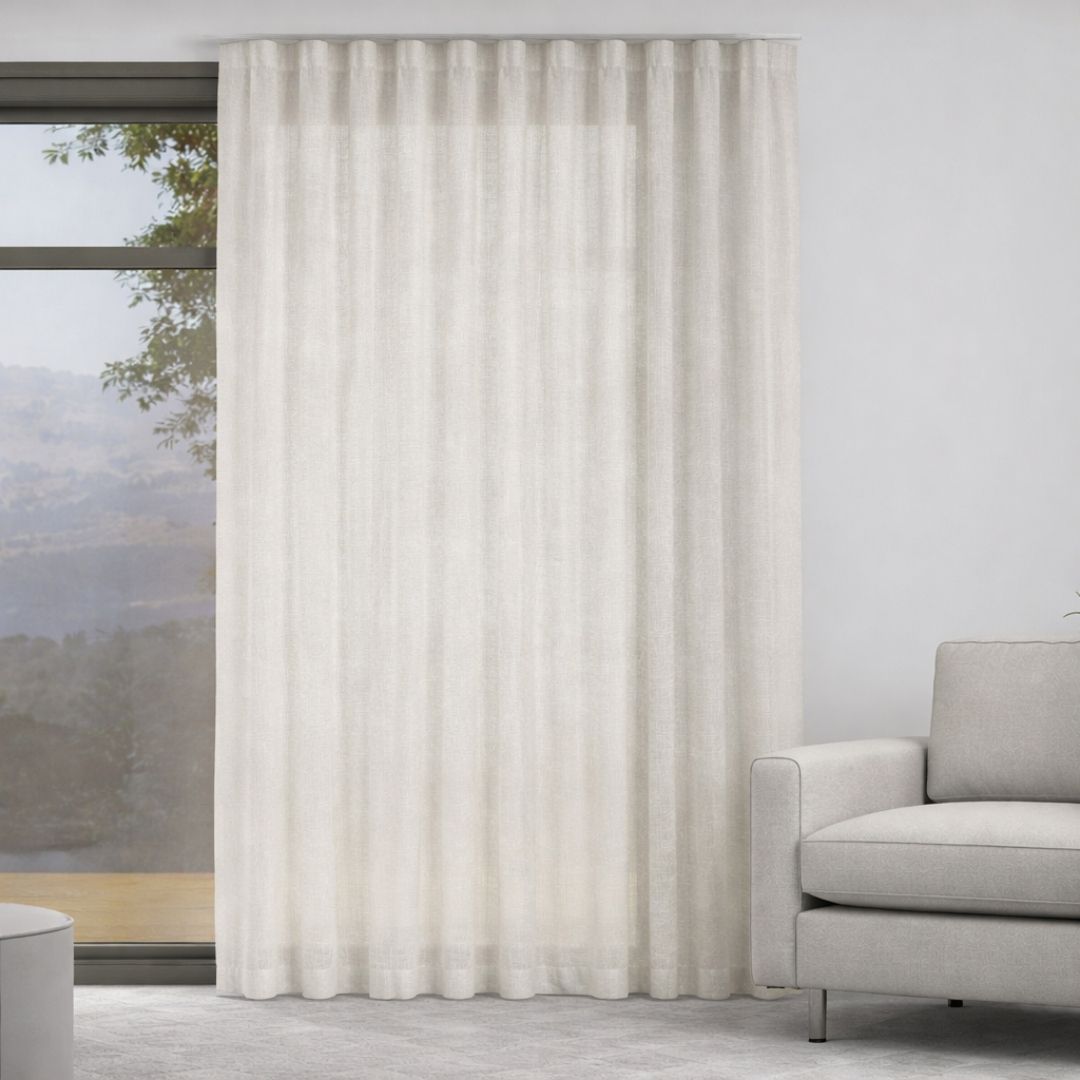 Curtain Fabric - Lace - Anna White