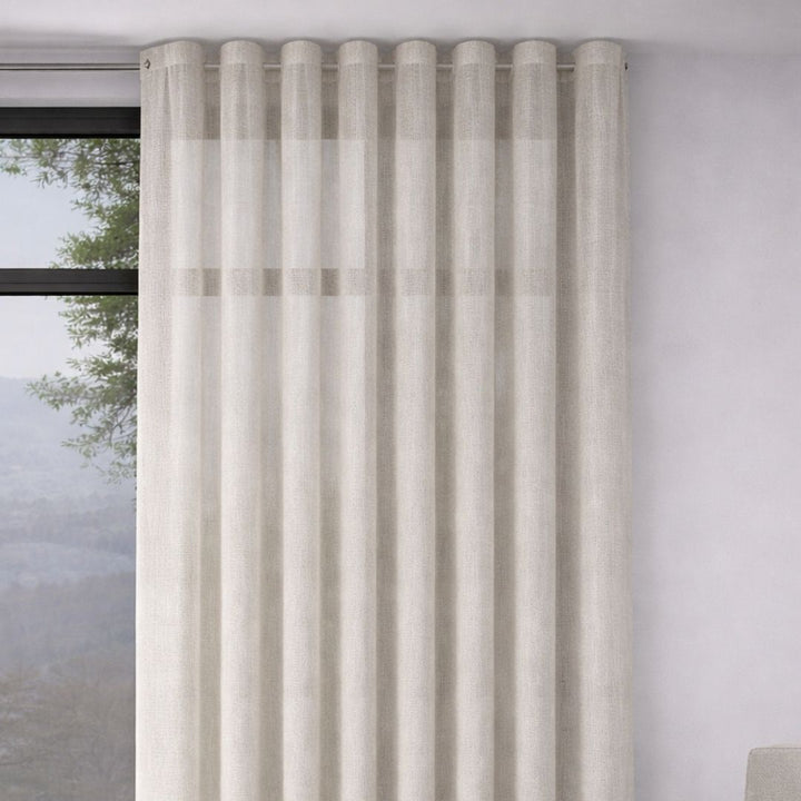 Curtain Fabric - Lace - Bella Beige