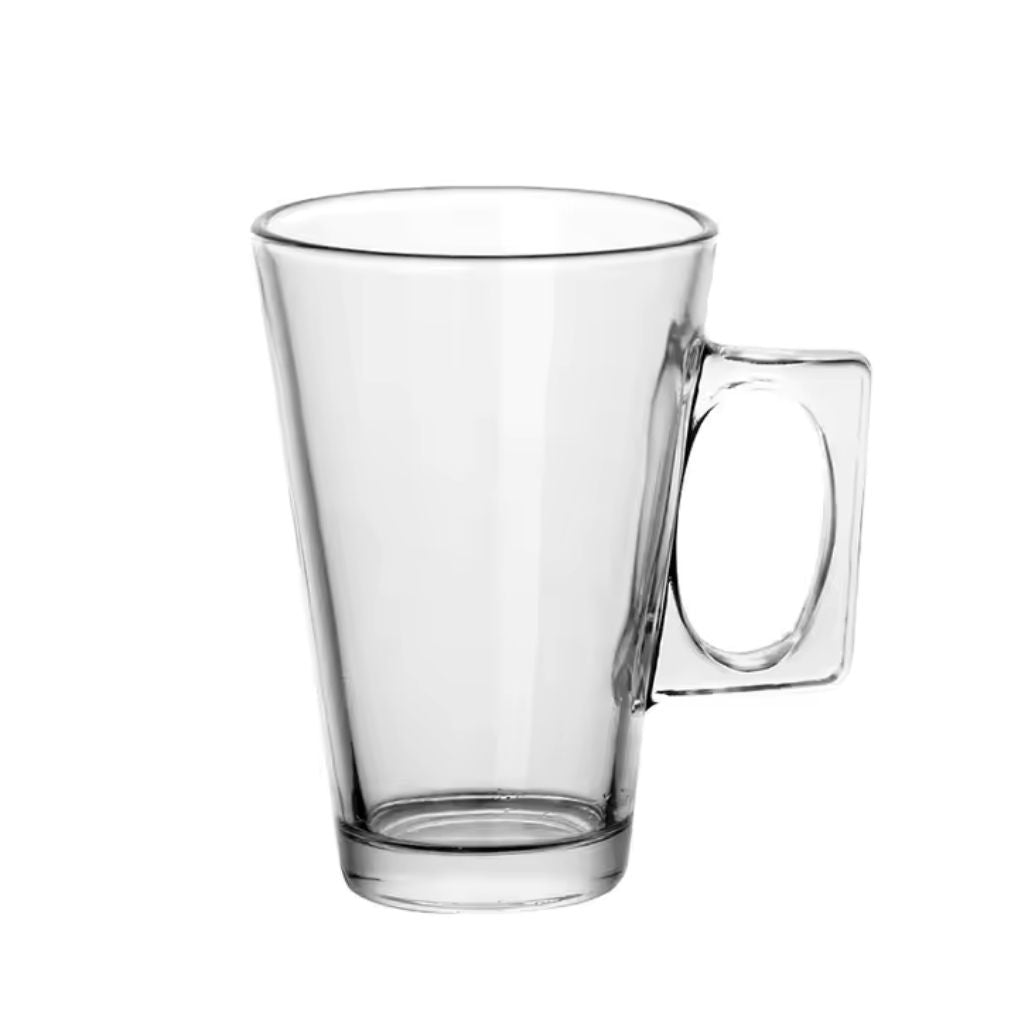 Latte Mugs - 240ml - Clear 6's