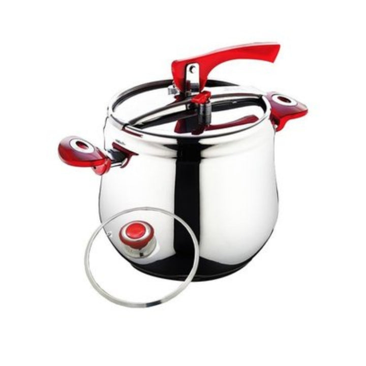 Lines - 3pc Pressure Cooker 8 Litre + Glass Lid