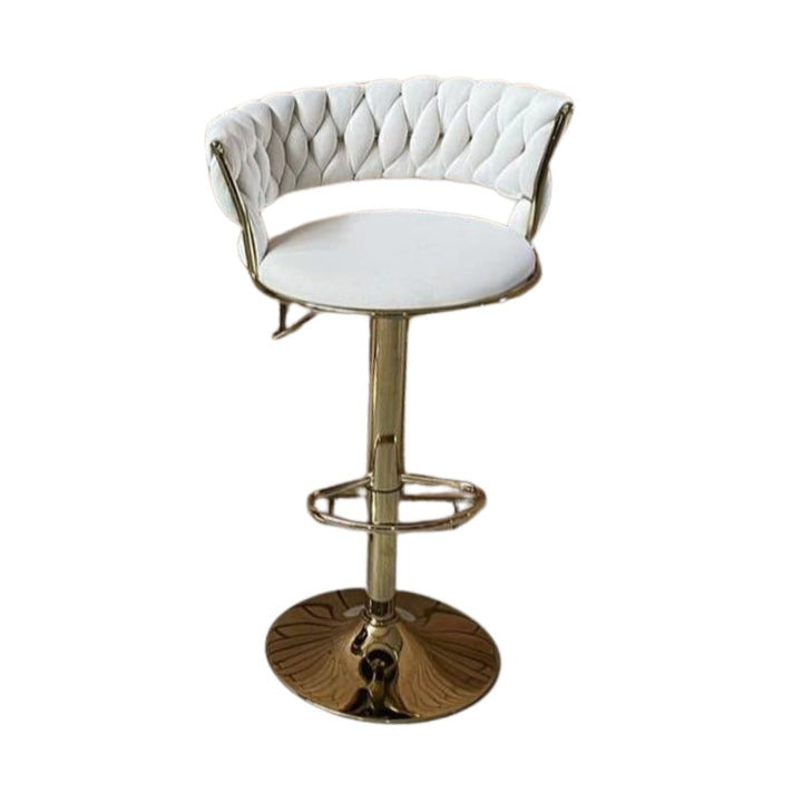 Barstool - Lizzy Velvet Gold Frame