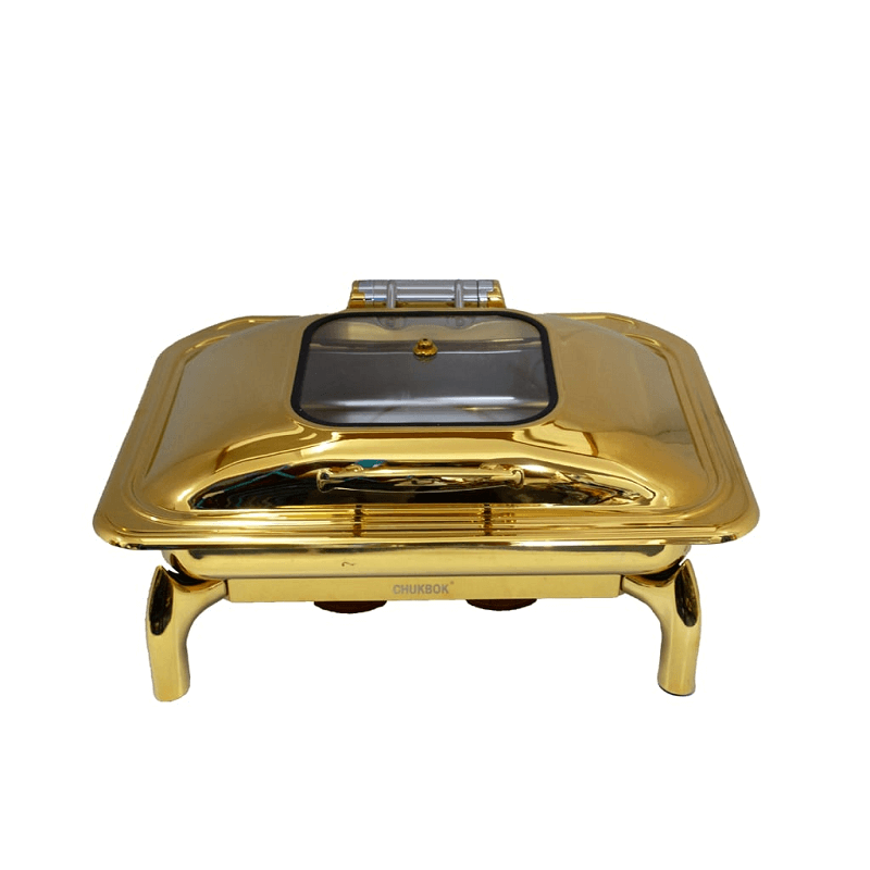 Chafing Dish - Lucile Gold with Window