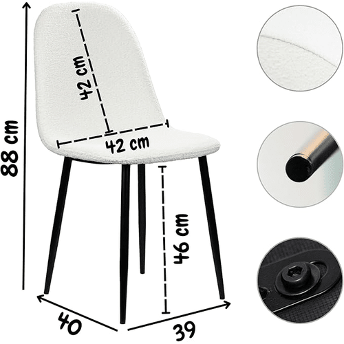 Marvin Boucle Chair