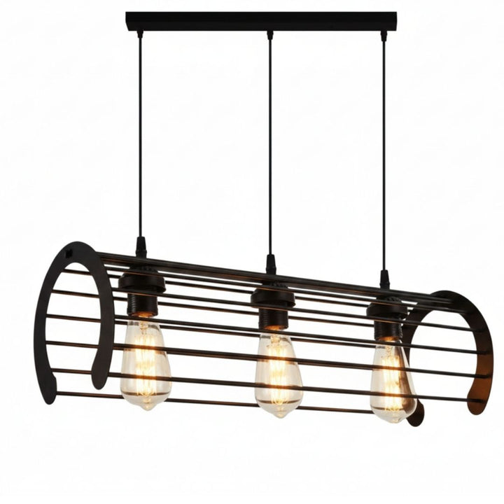 Pendant Light - Metal Barrel / 1945-3