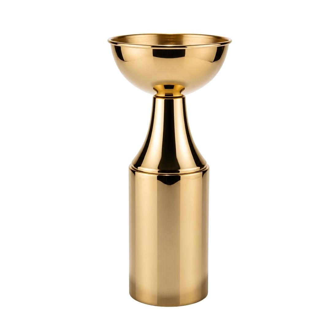 Centrepiece - Metal Flower Vase - 38cm