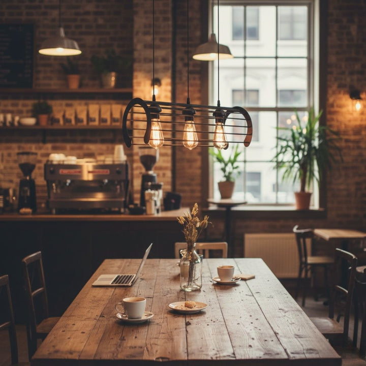 Pendant Light - Metal Barrel / 1945-3