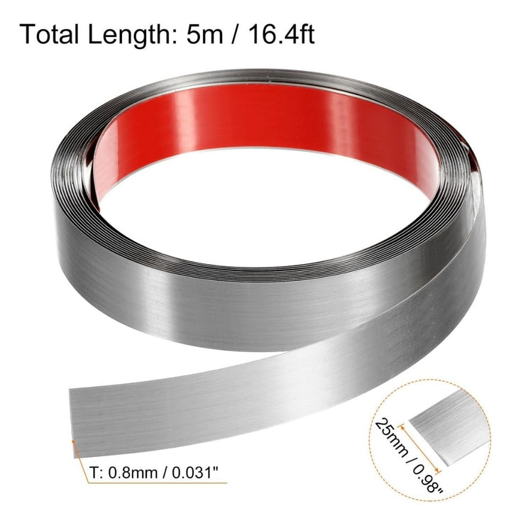 Stainless Steel Wall Trim – 5m Roll