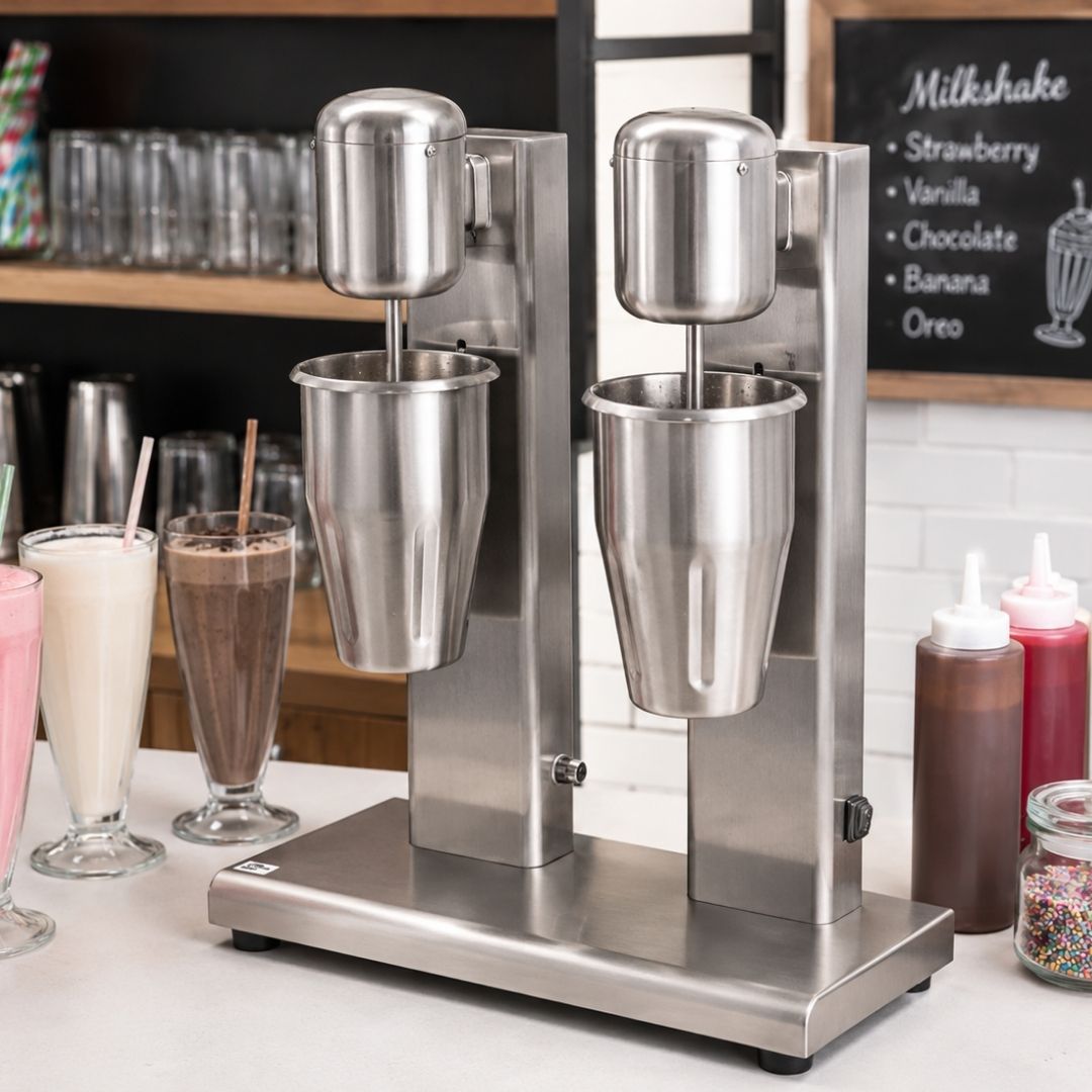 Double Head Milkshake Mixer - Commercial - 2L