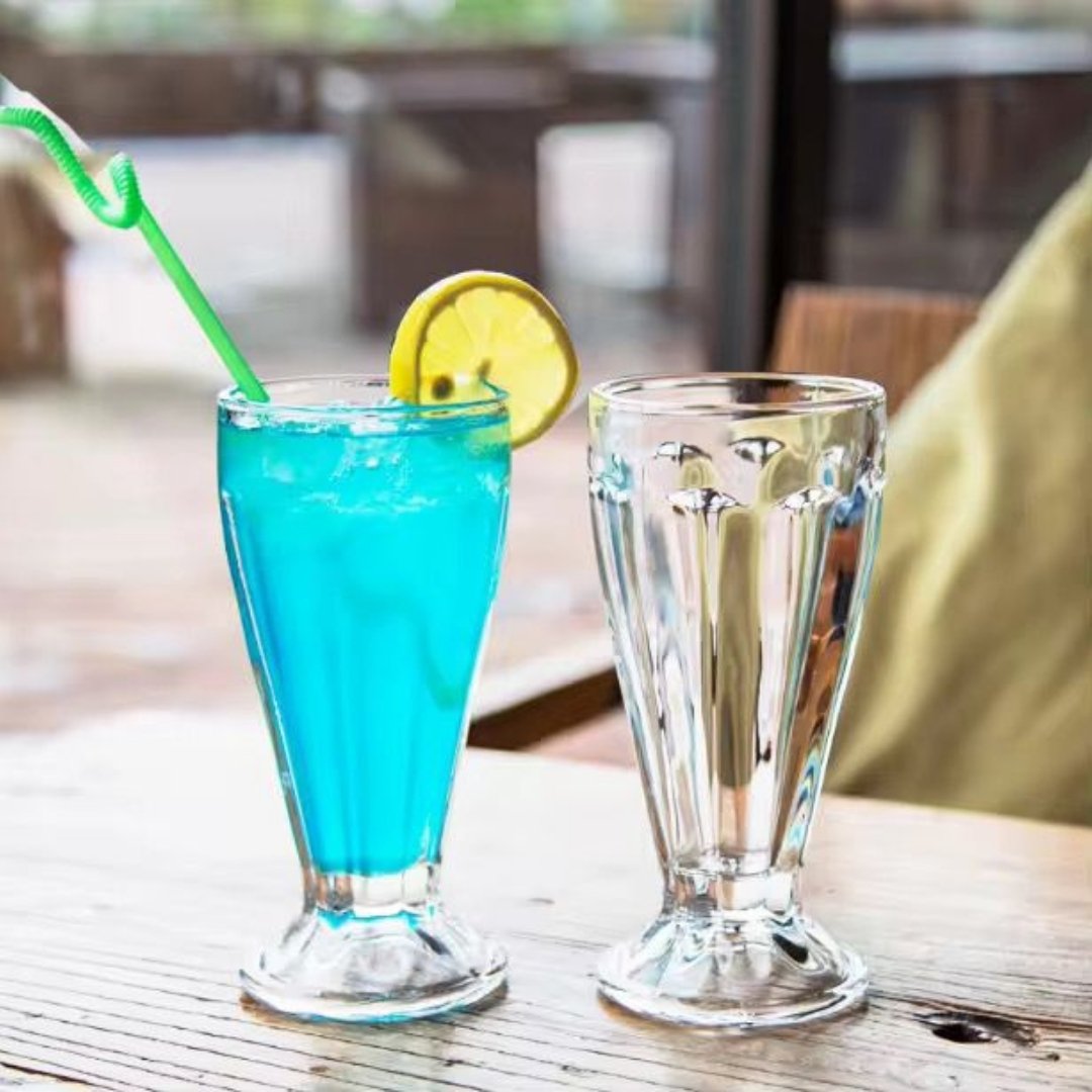Milkshake Glass 6Pcs - 400 ml