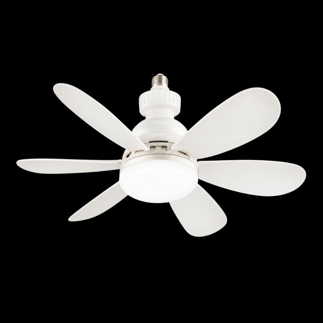 Ceiling Fan - Mini with LED Light – 52cm