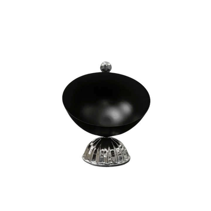 Decor Bowl - Nebula Slanted Black 18cm