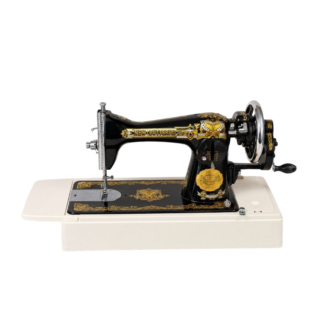 New Butterfly JA2-1 - Hand Sewing Machine with Carry Cover - Domestic