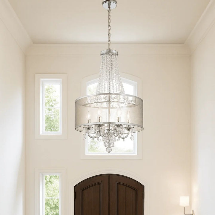 Chandelier Light - Polished Crystal Chrome