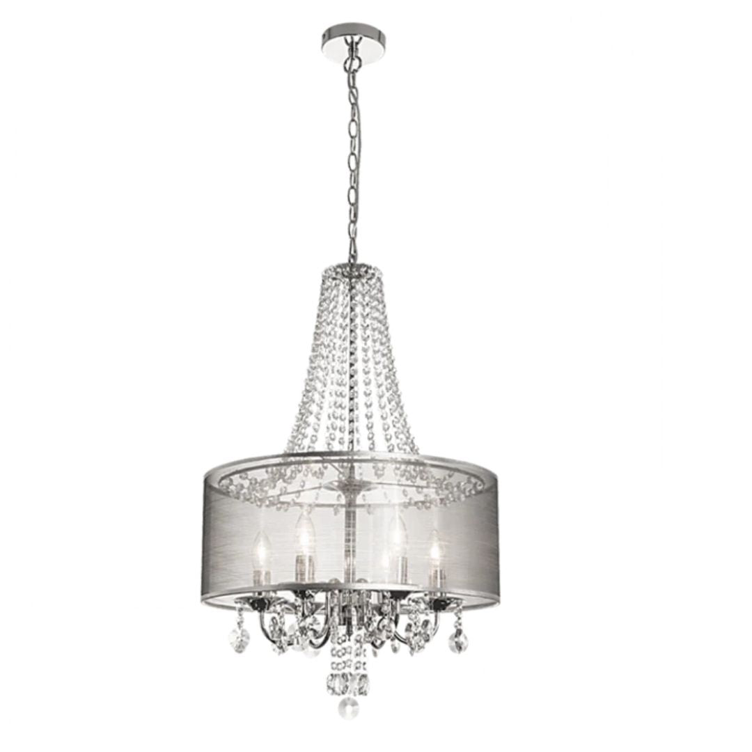 Chandelier Light - Polished Crystal Chrome