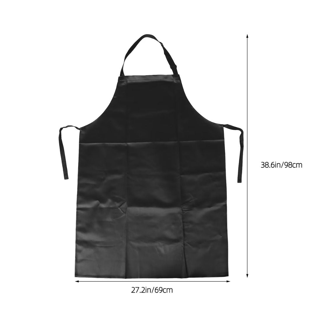 PU Leather Apron – Black