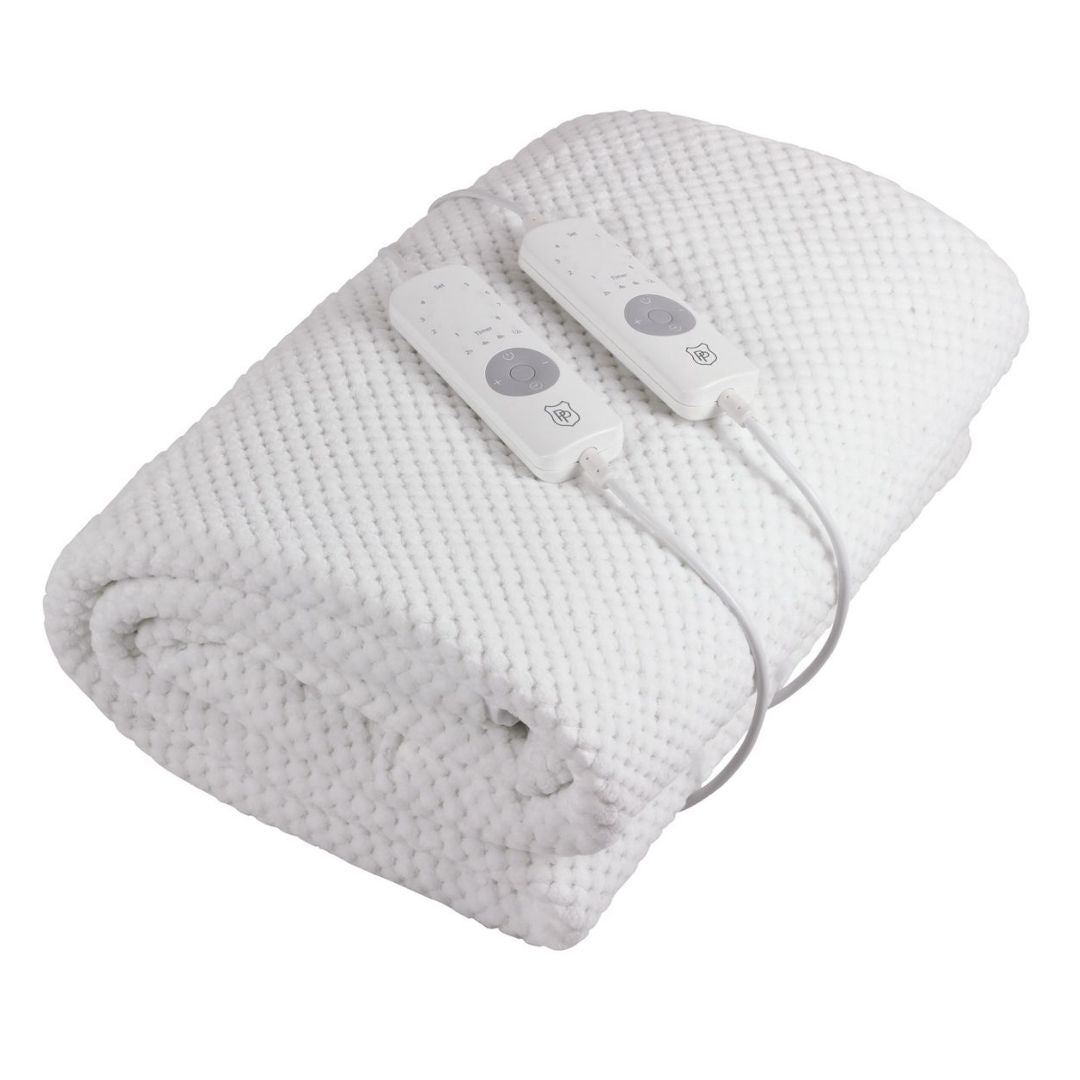 Electric Blankets -  Coral Fleece Fitted with Elastic Skirt