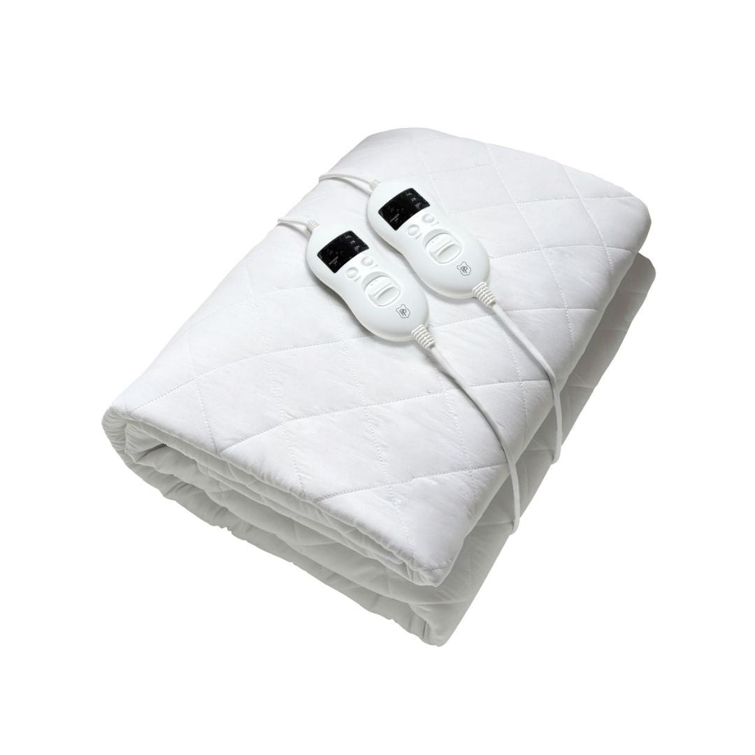 Electric Blanket - Cotton Quilt Fitted with Elastic Skirt