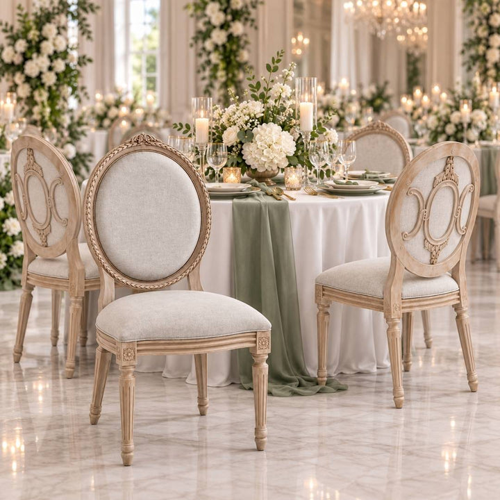 Chateau Chair - Resin - Woodlook Padded