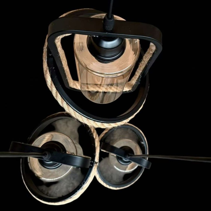 Pendant Light - Rustic Rope