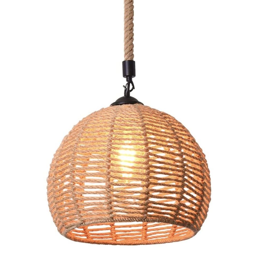 Pendant Light - Boho Rope Weave