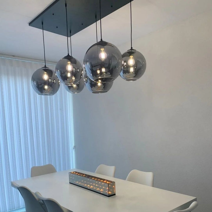 Pendant Light - Luxe Smoke Glass / C10-5
